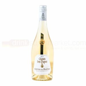 Product image of Chemin des Papes Cotes du Rhone White Wine 75cl from DrinkSupermarket.com
