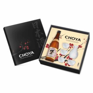 Product image of Choya Sake Original 72cl Gift Set from DrinkSupermarket.com