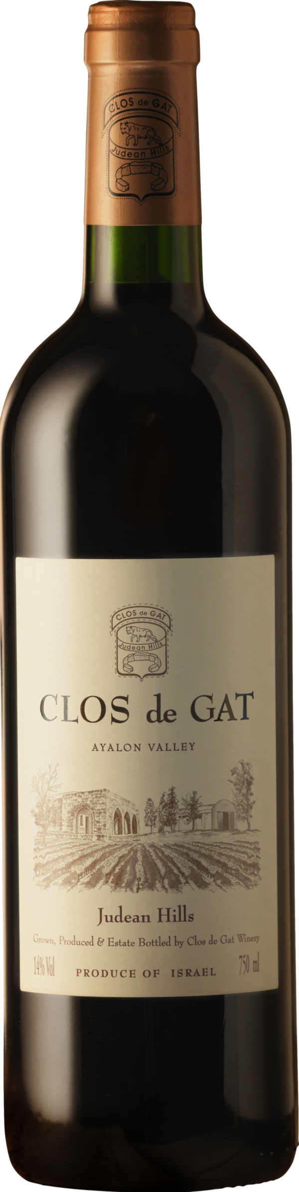 Product image of Clos de Gat Ayalon Valley 2016 from 8wines