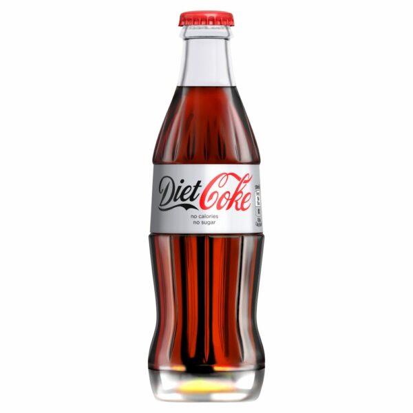 Product image of Coca Cola Diet Coke 24x 330ml Icon Glass Bottles from DrinkSupermarket.com
