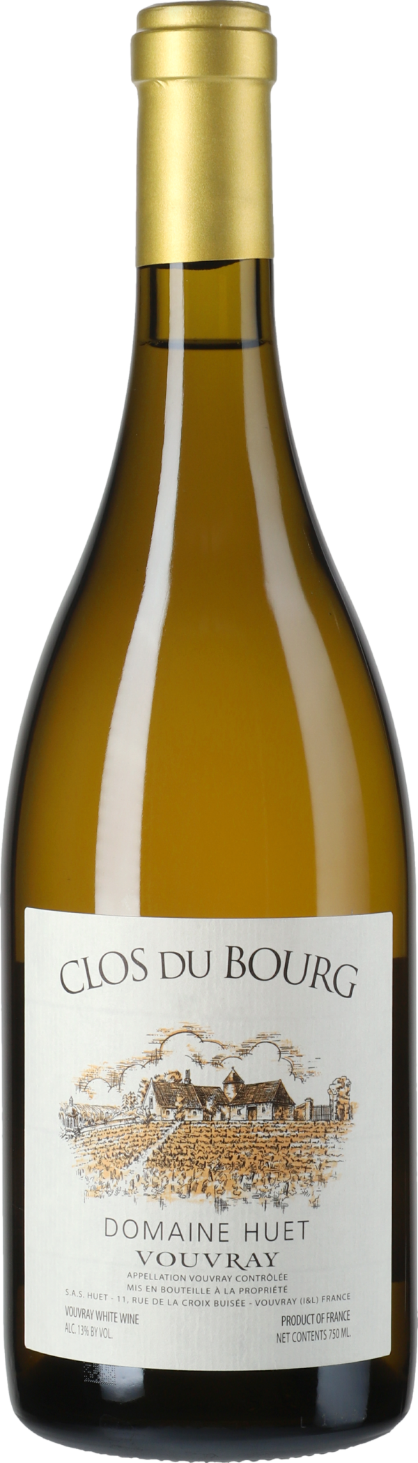 Product image of Domaine Huet Vouvray Clos du Bourg Sec 2022 from 8wines
