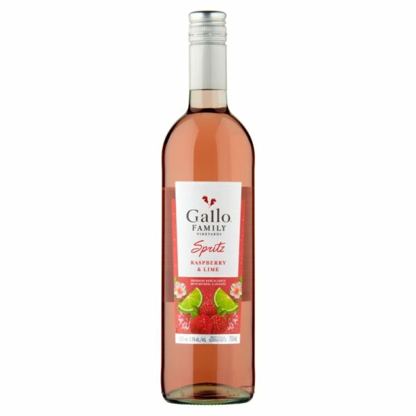 Product image of Gallo Family Vineyards Spritz Raspberry and Lime Rose Wine 75cl from DrinkSupermarket.com