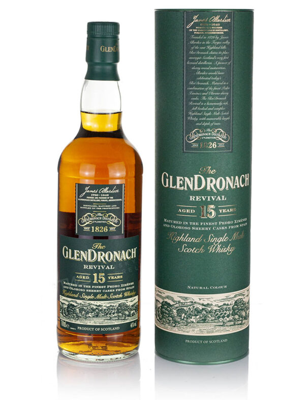 Product image of Glendronach 15 Year Old Revival from The Whisky Barrel