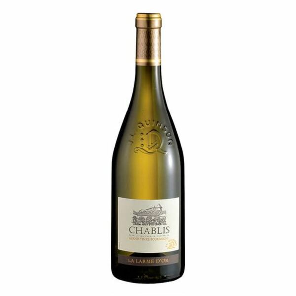 Product image of Jean-Louis Quinson Chablis La Larme d'Or White Wine 75cl from DrinkSupermarket.com