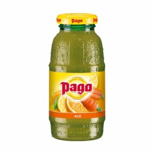 Product image of Pago ACE Orange Carrot and Lemon Juice 12x 200ml from DrinkSupermarket.com