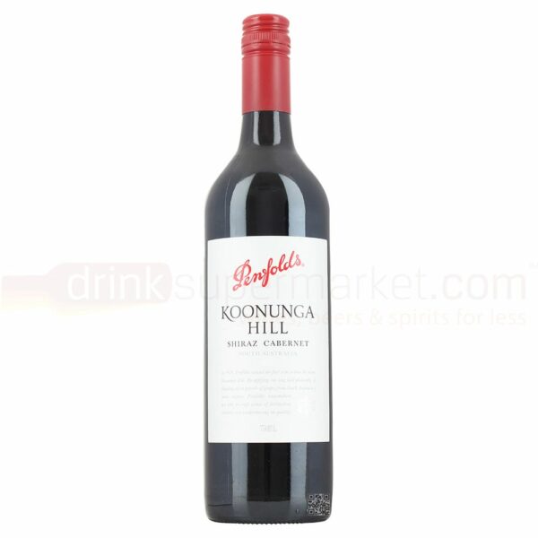 Product image of Penfolds Koonunga Hill Shiraz Cabernet Red Wine 75cl from DrinkSupermarket.com