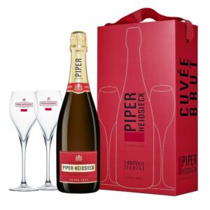 Product image of Piper Heidsieck Brut Champagne 75cl Gift Set from DrinkSupermarket.com