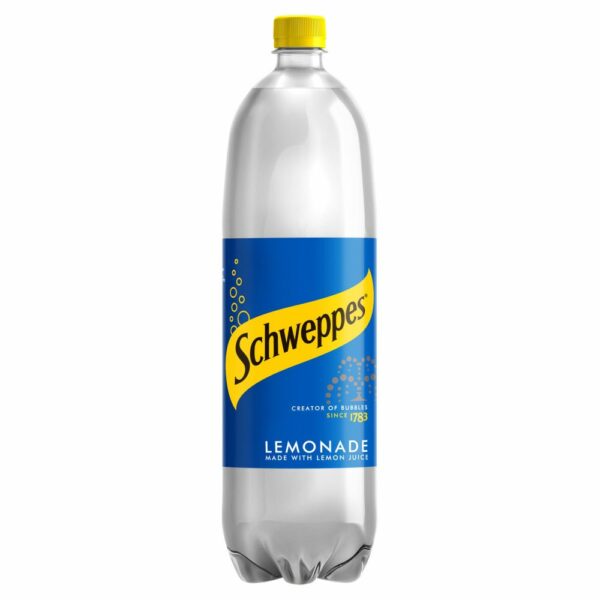 Product image of Schweppes Lemonade 12x 1.5 Ltr from DrinkSupermarket.com