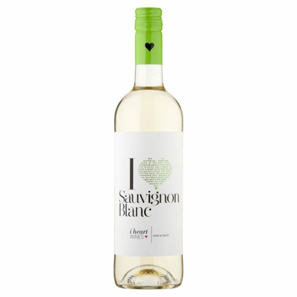 Product image of i Heart Sauvignon Blanc White Wine 75cl from DrinkSupermarket.com