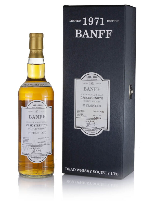 Product image of Banff 37 Year Old 1971 Dead Whisky Society (2008) from The Whisky Barrel