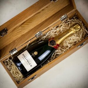 Product image of Bollinger Bollinger Special Cuvee Champagne in Personalised Premium Oak Gift Box from Farrar and Tanner