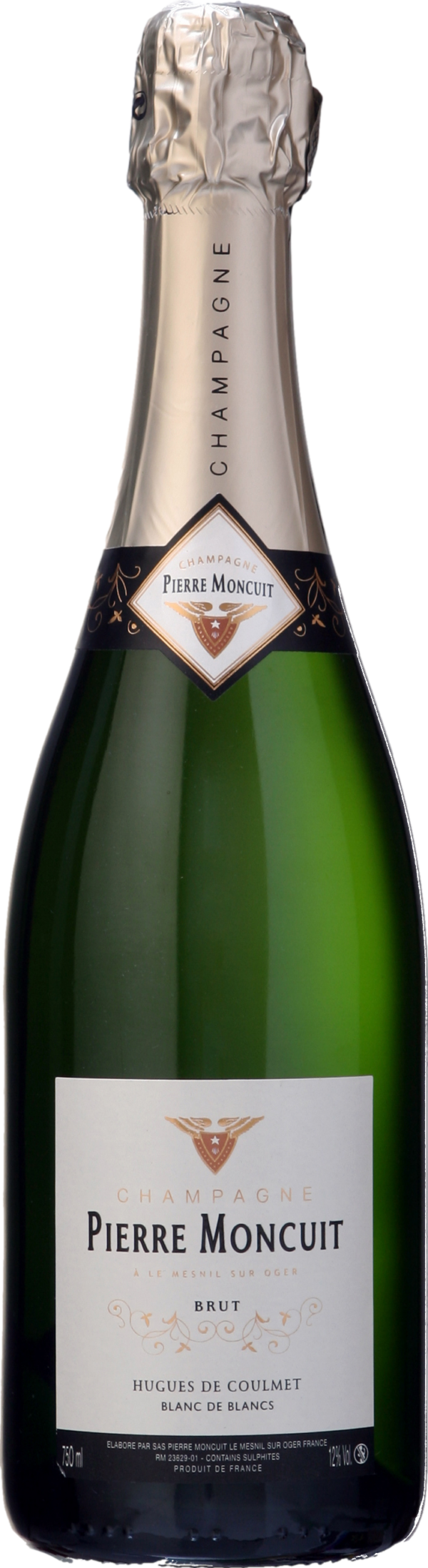 Product image of Champagne Pierre Moncuit Hugues de Coulmet Blanc de Blancs from 8wines