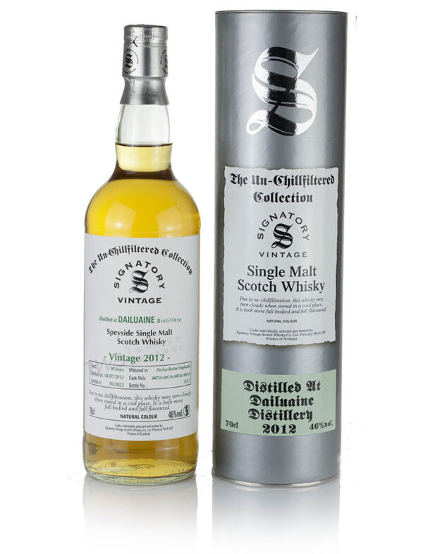Product image of Dailuaine 10 Year Old 2012 Signatory Un-Chillfiltered from The Whisky Barrel