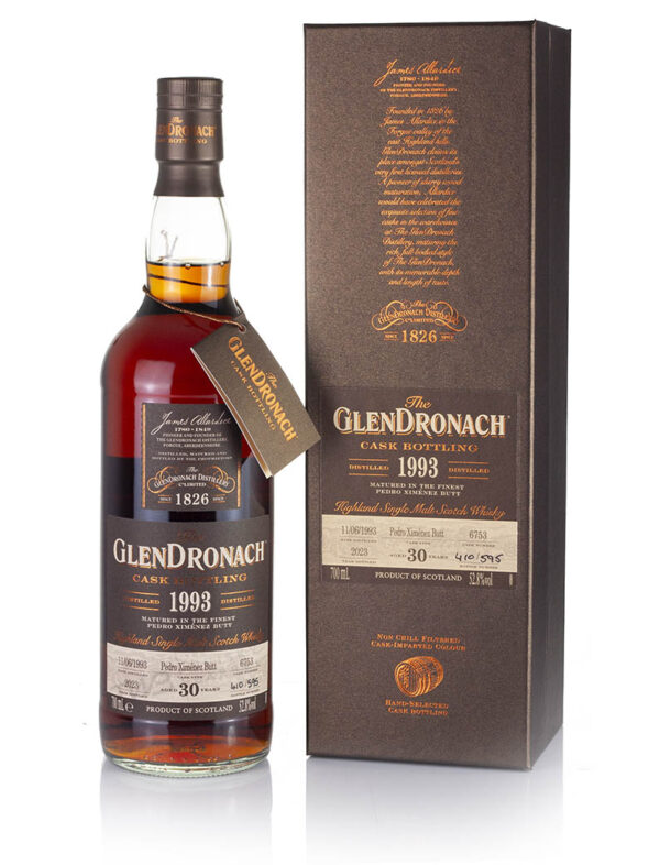 Product image of Glendronach 30 Year Old 1993 Single Cask UK Exclusive (2023) from The Whisky Barrel