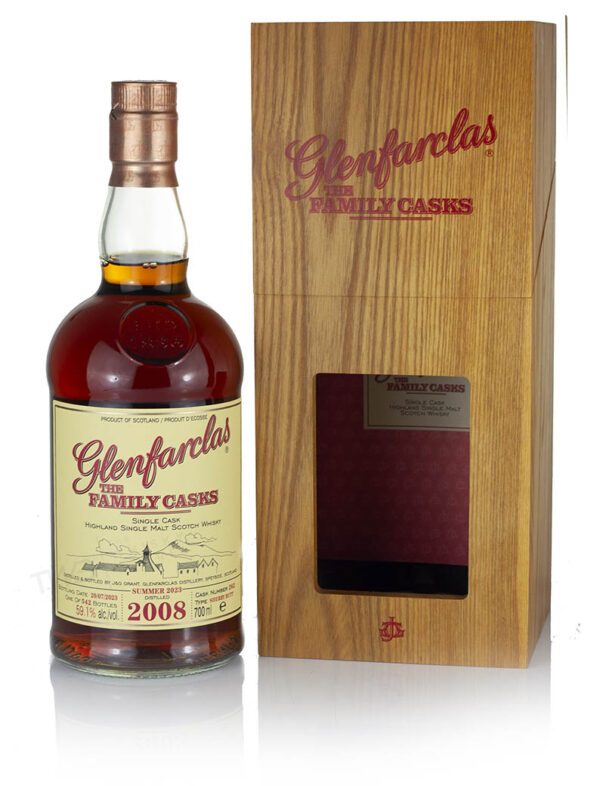 Product image of Glenfarclas 15 Year Old 2008 Family Casks Release S23 from The Whisky Barrel