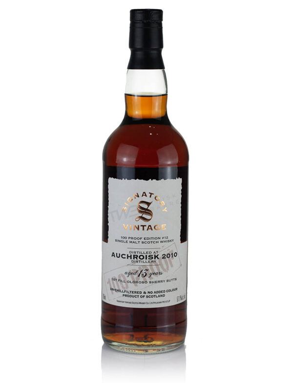 Product image of Auchroisk 13 Year Old 2010 Signatory 100-Proof Edition #12 from The Whisky Barrel