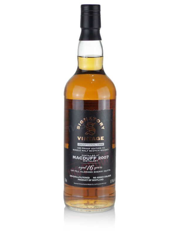 Product image of Macduff 16 Year Old 2007 Signatory Exceptional Cask Edition #3 from The Whisky Barrel