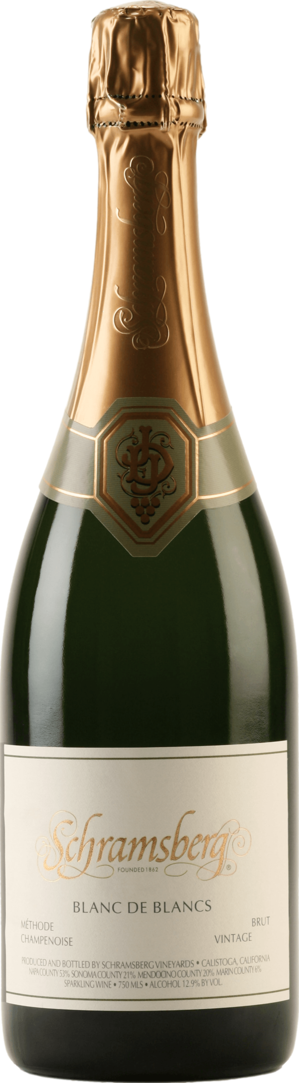 Product image of Schramsberg Blanc de Blancs 2019 from 8wines